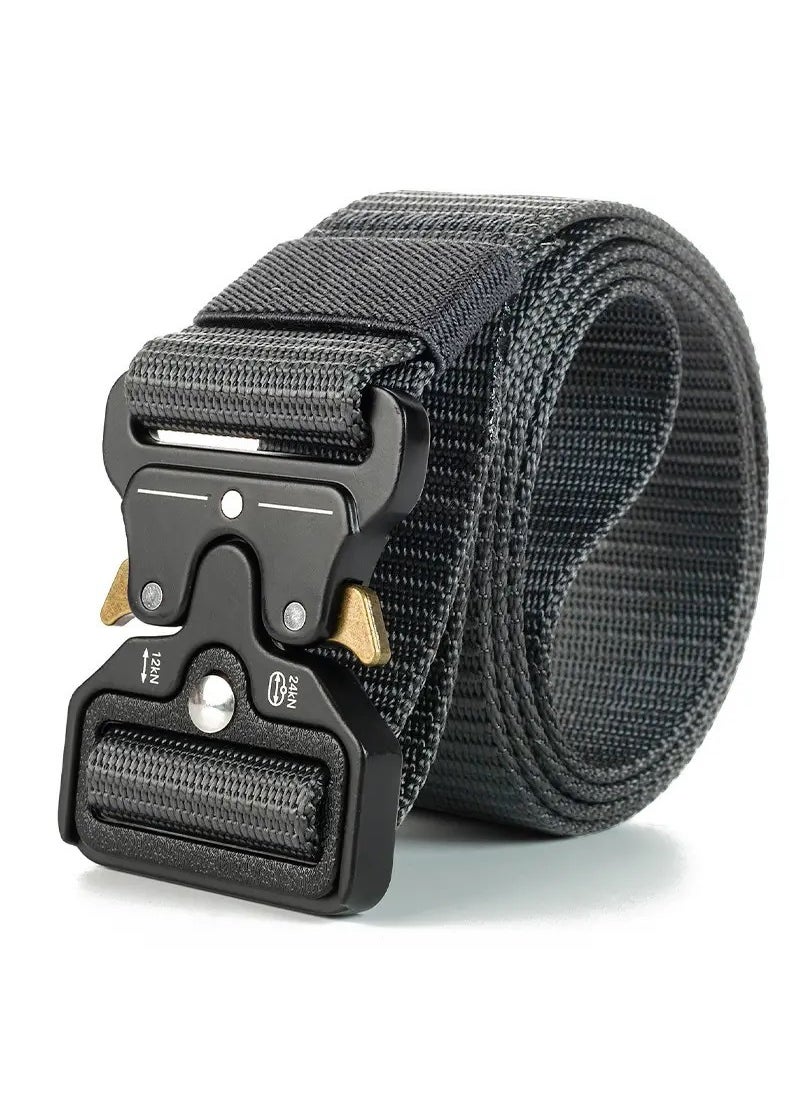 Generic Nylon Tactical Belt Automatic Buckle Men Army Green  - Image 4