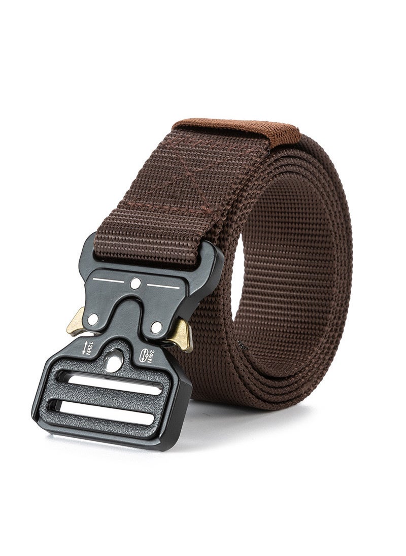 Generic Nylon Tactical Belt Automatic Buckle Men Army Green  - Image 3