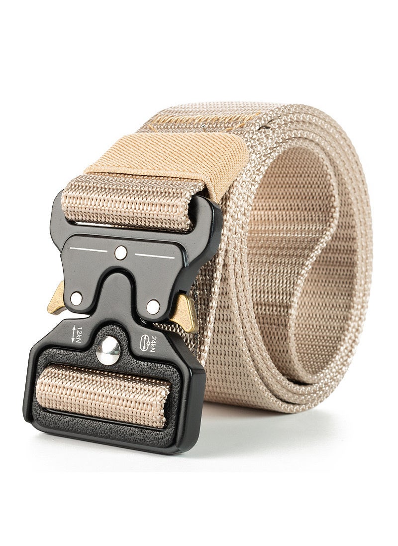 Generic Nylon Tactical Belt Automatic Buckle Men Army Green  - Image 2