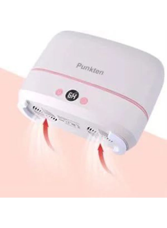 مجفف فرش المكياج الكهربائي – 12 فتحة – تجفيف سريع وآمن مع تحكم حراري w - Image 4