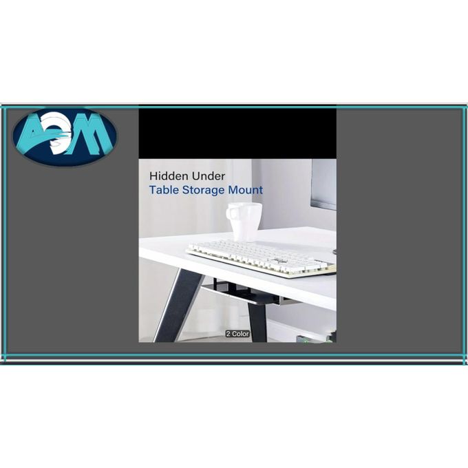 AGM حامل لابتوب معدني يثبت تحت المكتب - Image 3