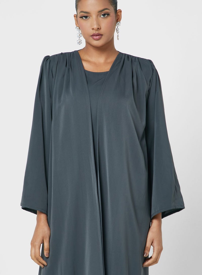 آرا عباية بأكمام واسعة - Image 3