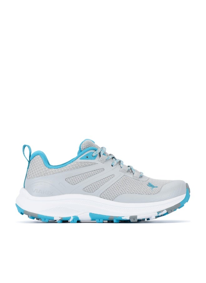 Viakix Womenâ€™s Ridge Rebels Trail Running Shoes â€“ Lightweight Trail Runners with Grip360 Traction, Comfortable Hiking Sneakers, Gray 8 - Image 1