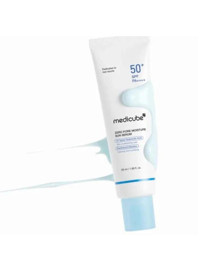 Medicube  MEDICUBE ZERO PORE MOISTURE SUN SERUM 50ML for Women | Best Price UAE