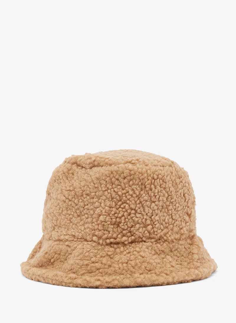 Ginger Faux Fur Leopard Print Winter Hat