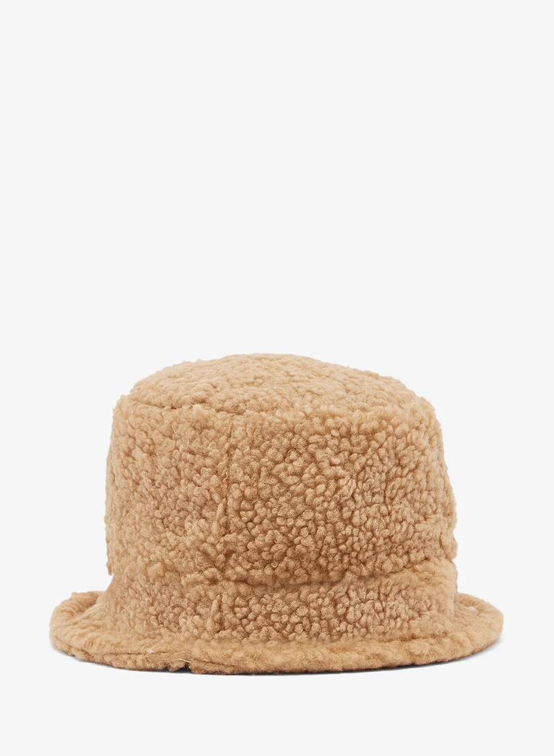 Ginger Faux Fur Leopard Print Winter Hat