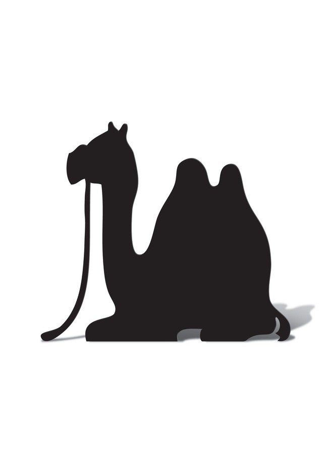 Anderson's Anderson’s Life-Size Laying Camel Silhouette, 42" x 5'6" Black Cardboard Prop for Nativity Scenes, Church Pageants, Holiday Events & Arabian Nights Décor, Easy Assembly - Image 1