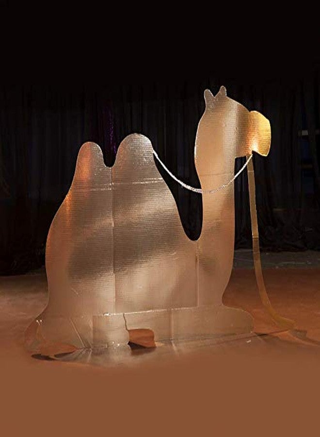 Anderson's Anderson’s Life-Size Laying Camel Silhouette, 42" x 5'6" Black Cardboard Prop for Nativity Scenes, Church Pageants, Holiday Events & Arabian Nights Décor, Easy Assembly - Image 2