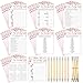 Fullhawl 202 Pcs Tea Party Games 40 Players Floral Tea Party Cards Garden Tea Party Games for School Party Birthday Bridal Shower Garden Tea Party Family Activities Party Group Activity - Image 2