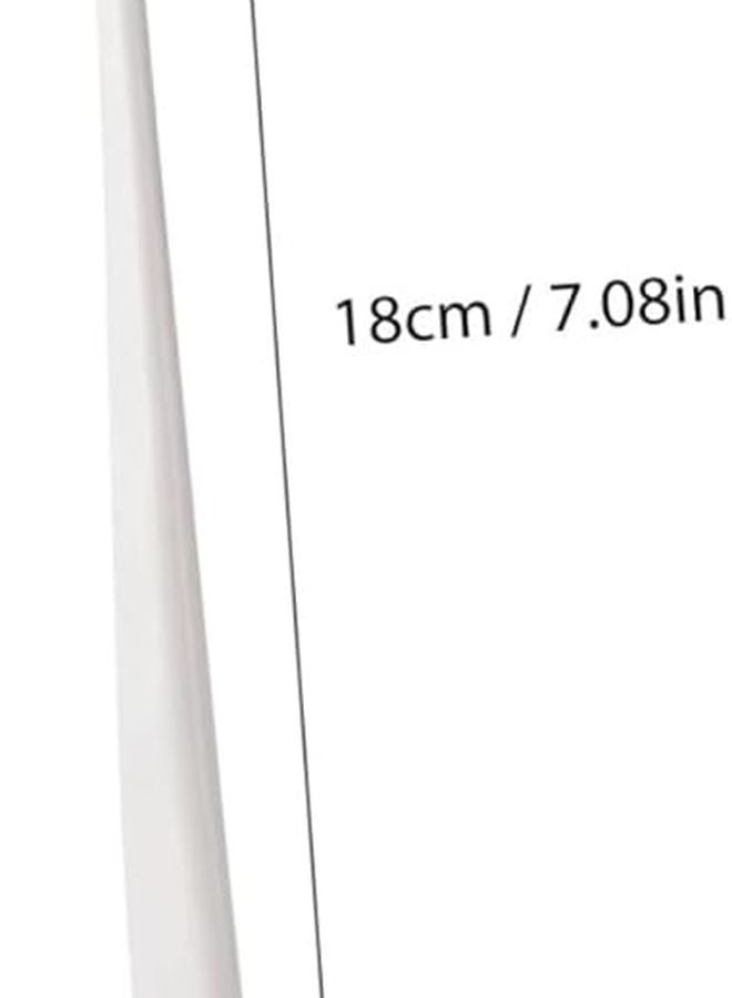 4 قطع فرش أسنان ناعمة للكبار ذات شعيرات نانوية، تصميم مريح، محمولة للمنزل والسفر واللثة - Image 3