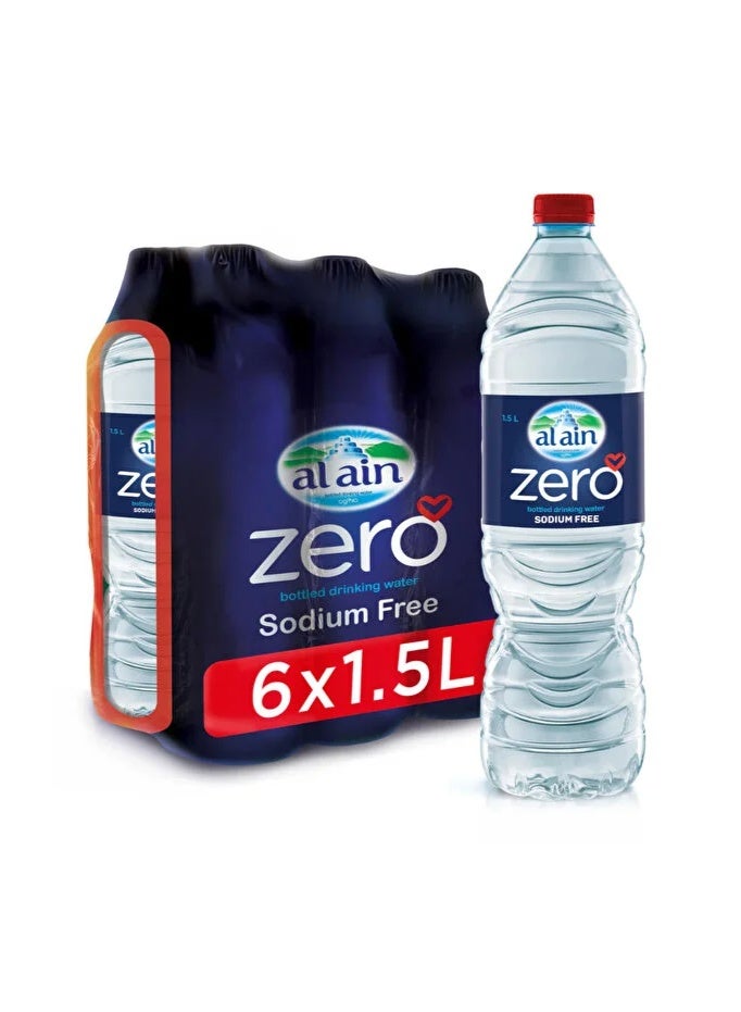 العين مياه العين المعبأة في زجاجات 6 قطع (1.5 لتر لكل منها) – ترطيب نقي ومنعش - Image 1