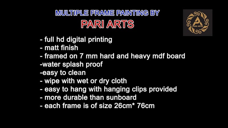 PARI ARTS لوحة فنية متعددة الإطارات لشلال من PARI ARTS - Image 3