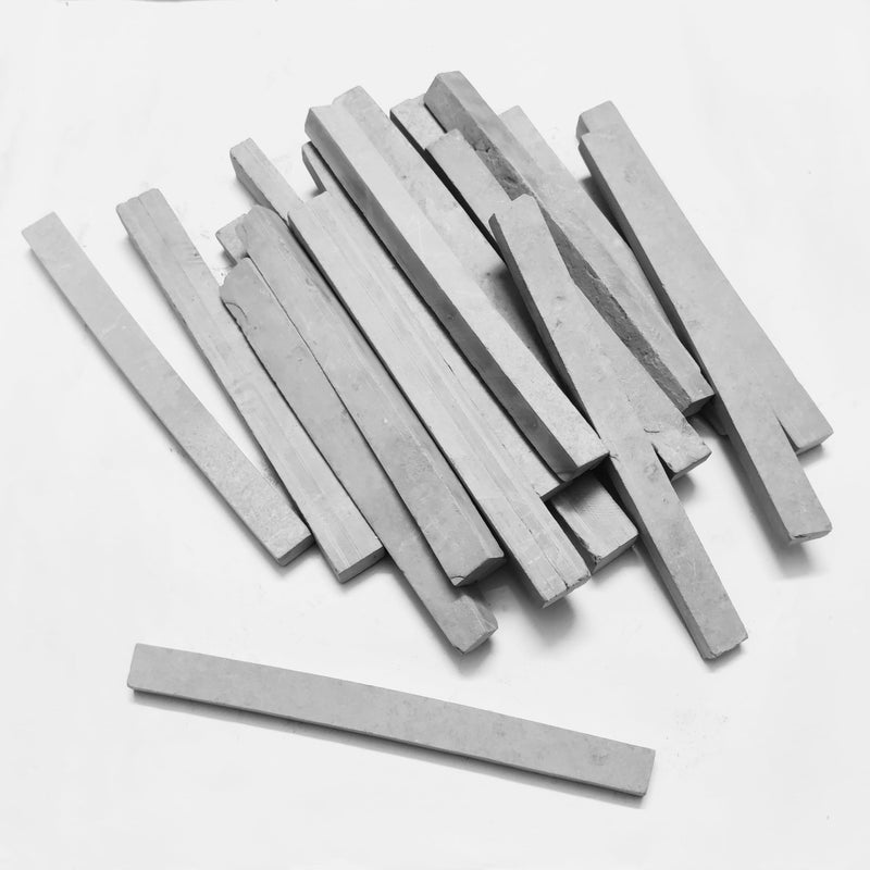 NAMAN ENTERPRISES NAMAN ENTERPRISES Slate pencil long bar pack of 1KG Black long slate bar  - Image 1