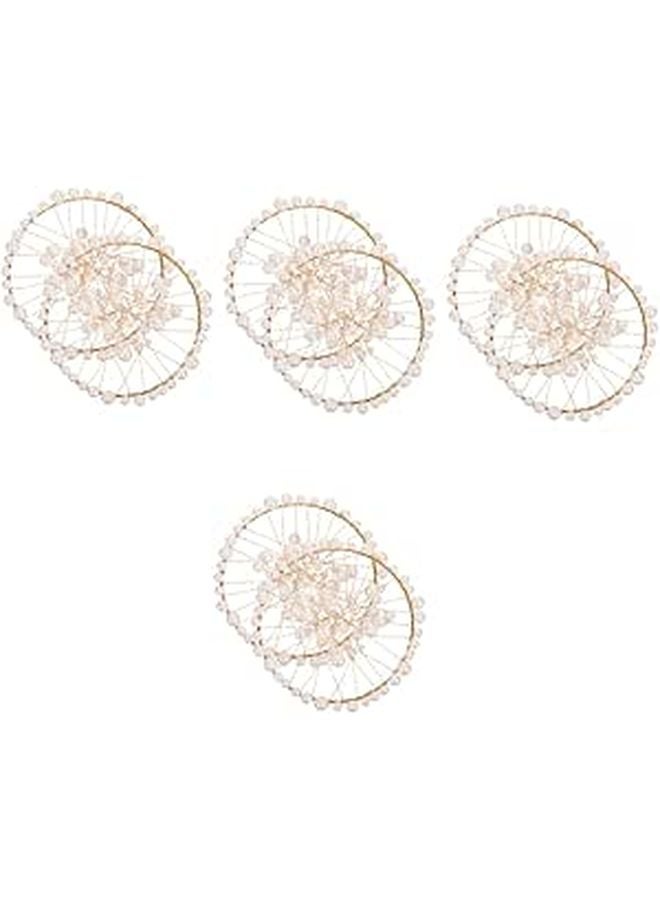 8Pcs White Background Props for Jewelry Photography Lightweight and Versatile Display Stands - Image 1