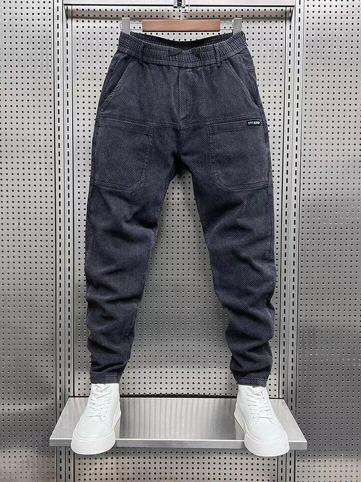 Unisex Classic Denim Jeans Loose Fit Daily Outdoor Wear - Image 3