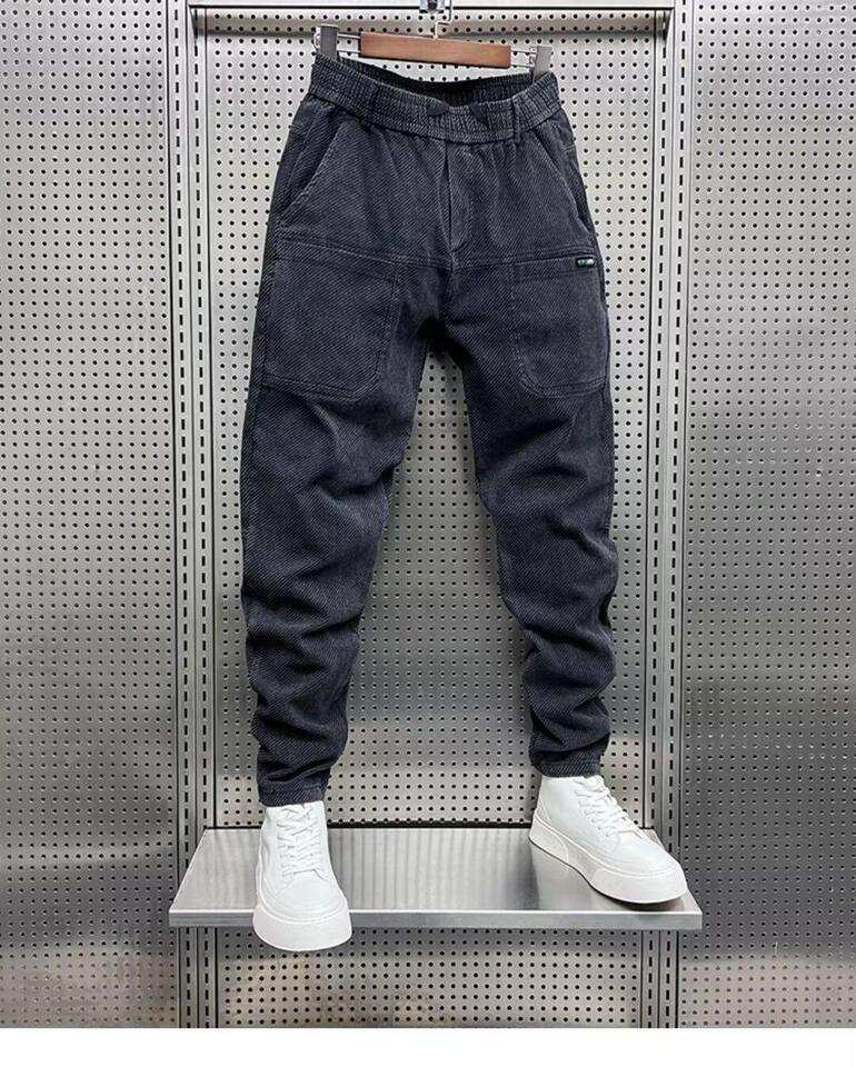 Unisex Classic Denim Jeans Loose Fit Daily Outdoor Wear - Image 1