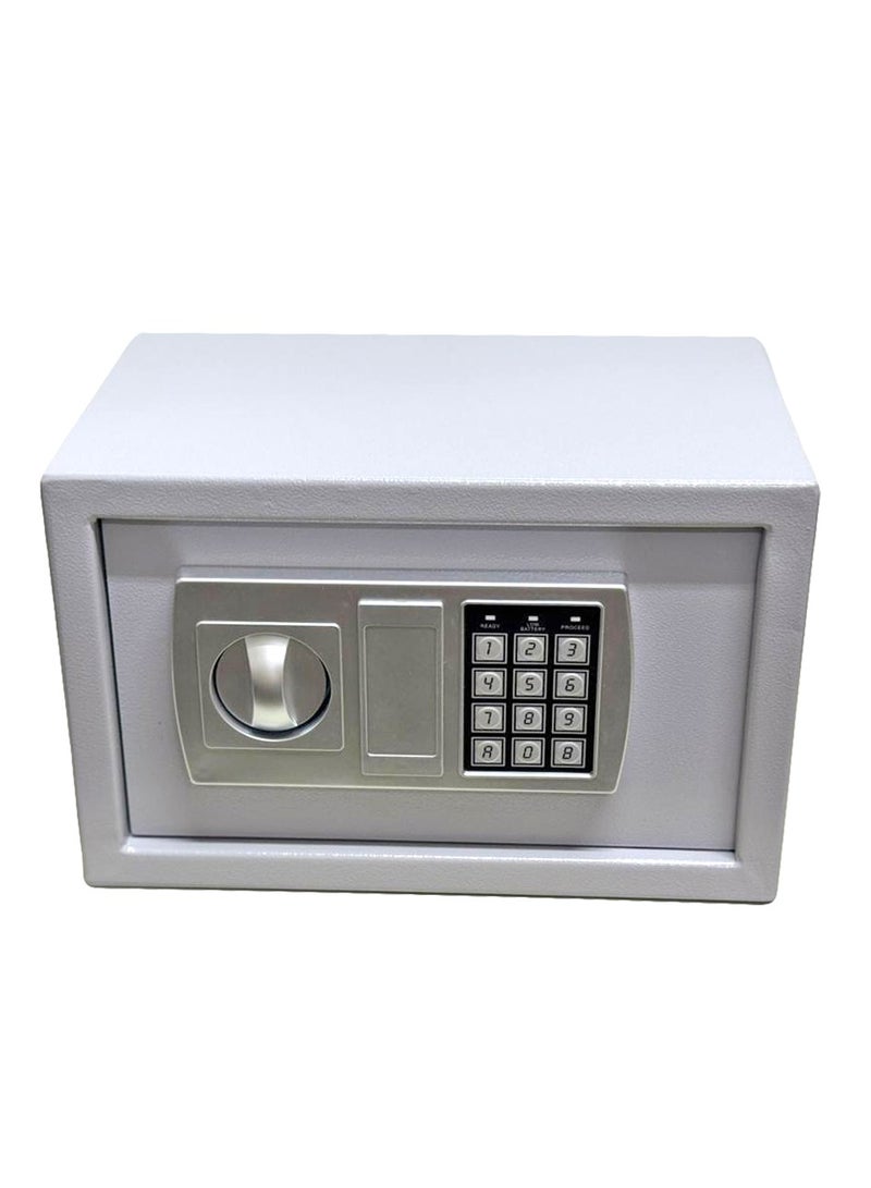 Luxury Fire-Resistant Digital Security Safe With Electronic Number Pad And Lock And Physical  Key 20*31*20 cm 5 Kg - Image 2