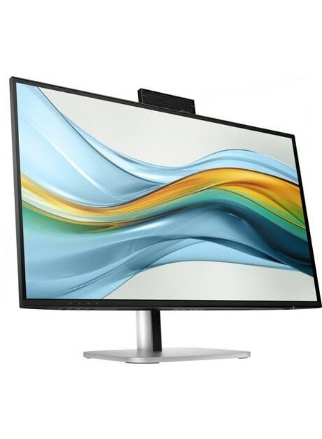 HP 527pm UW-QHD Quad HD 27" Conference Monitor – QHD 2560x1440 100Hz, IPS, USB-C, Built-in Camera & Mic, Ethernet, Adjustable Stand black - Image 3