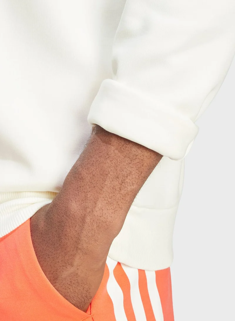 adidas سويت شيرت فيوتشر أيكونز مزين بشارة رياضية