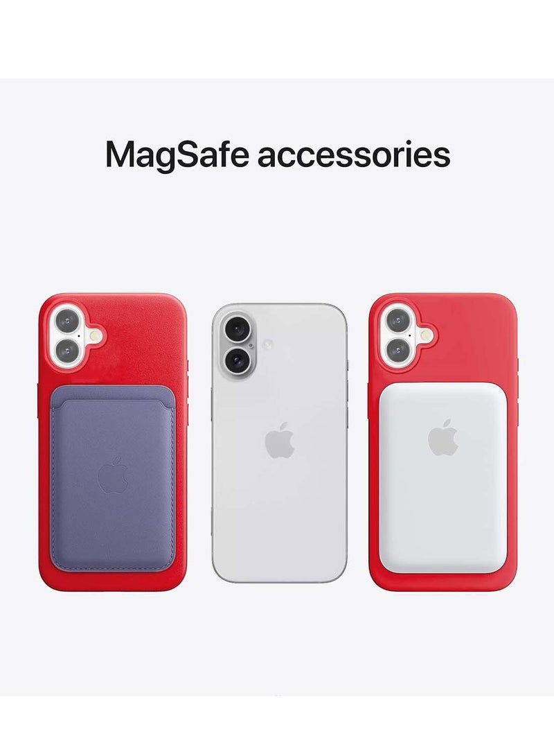 دبليو تيك غطاء الحماية سائل سيليكون بريميوم لآيفون 16 بلس 2024 من أبل - أحمر - Image 3