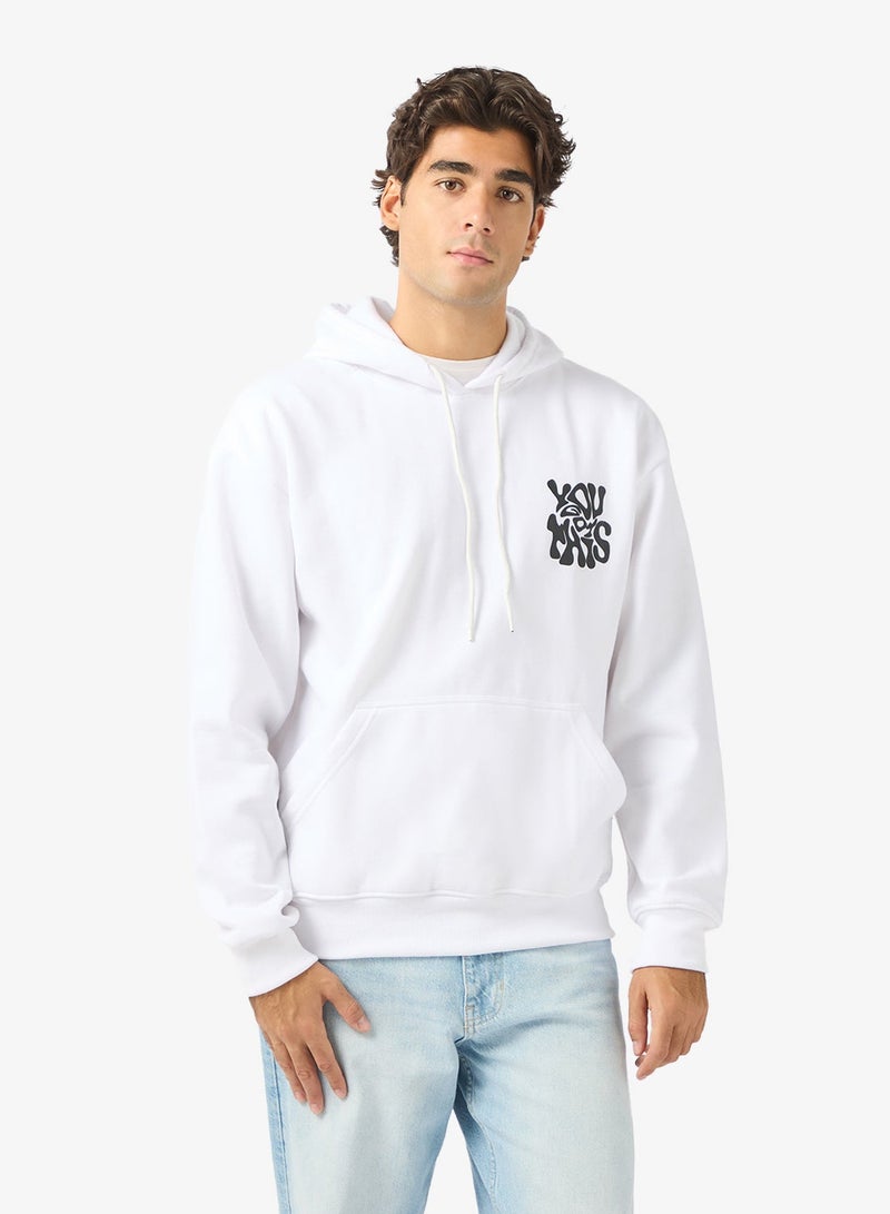 Seventy Five Graphic Print Hoodie - Image 1