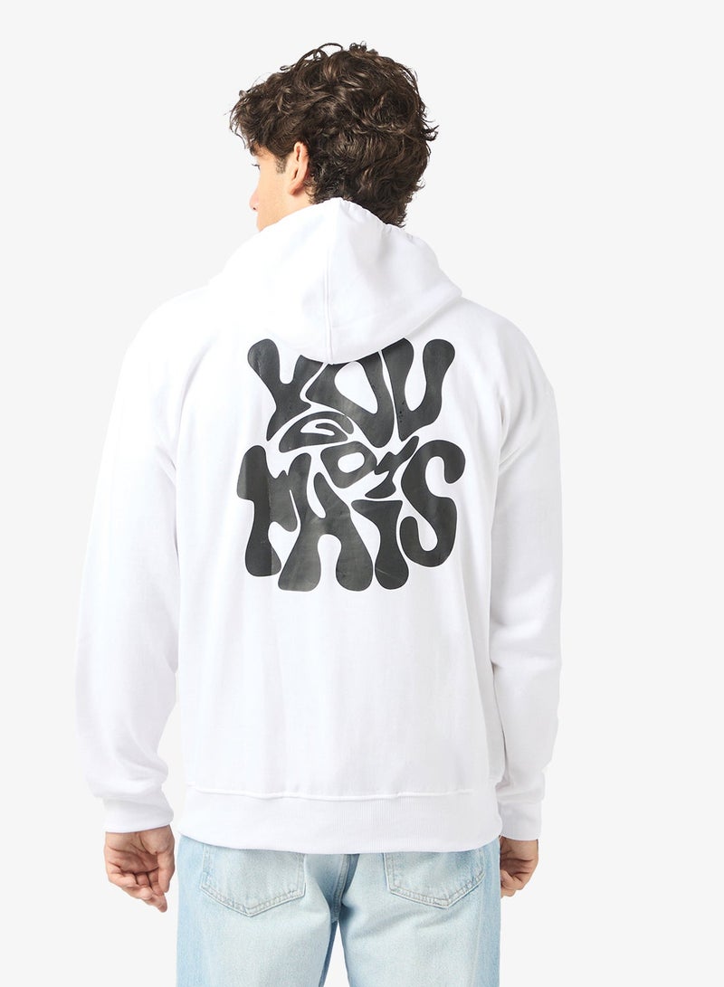Seventy Five Graphic Print Hoodie - Image 2