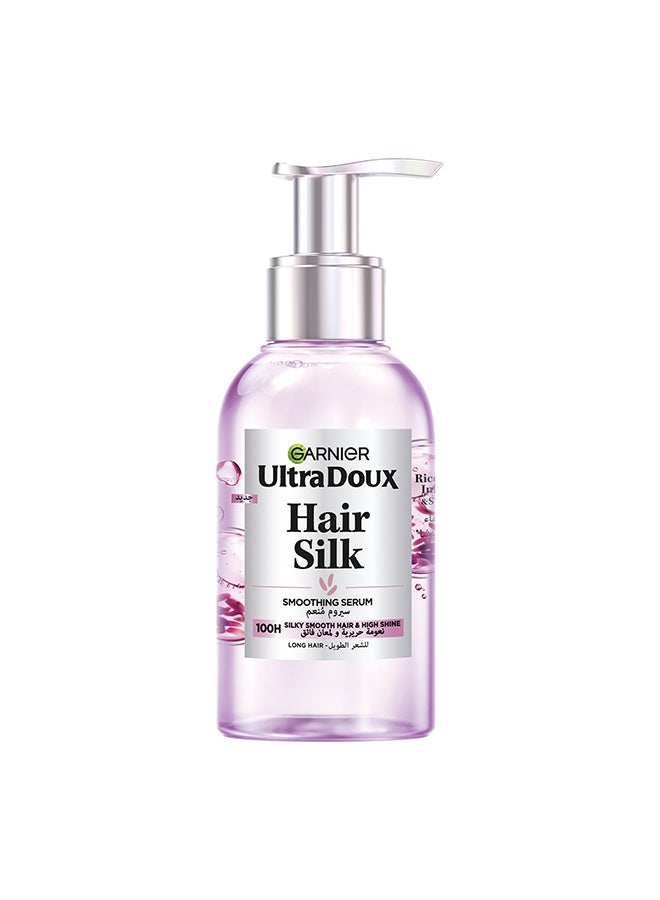 garnier قطرات سيروم الأرز الحريري من ألترا دوكس لتنعيم الشعر الطويل والباهت - عبوة مزدوجة - Image 2