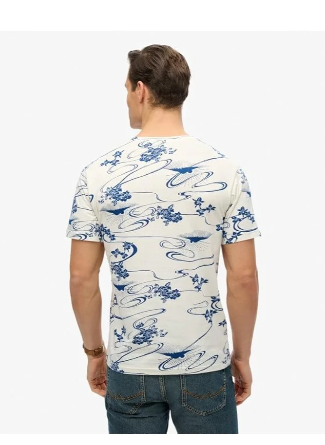 سوبر دراي Classic Ess Rlxd Printed Tee