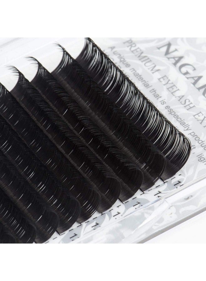 NAGARAKU Eyelash Extensions Individual Faux Mink Eyelash False Eyelashe Classic Eyelash Individual Eyelashes (0.15 Thickness, C Curl) - Image 3