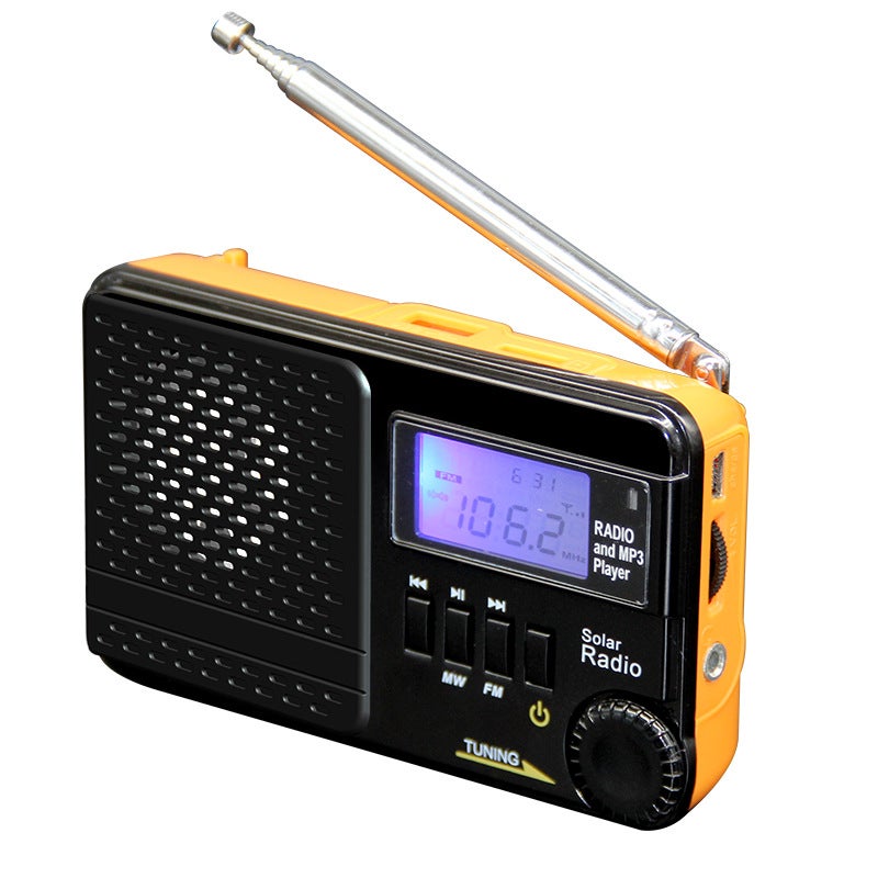 Full-Band Short-Wave Digital Display Fm Mp3 Card Usb Flash Drive Am Fm Radio With Subwoofer Alarm Clock For The Elderly - Image 4