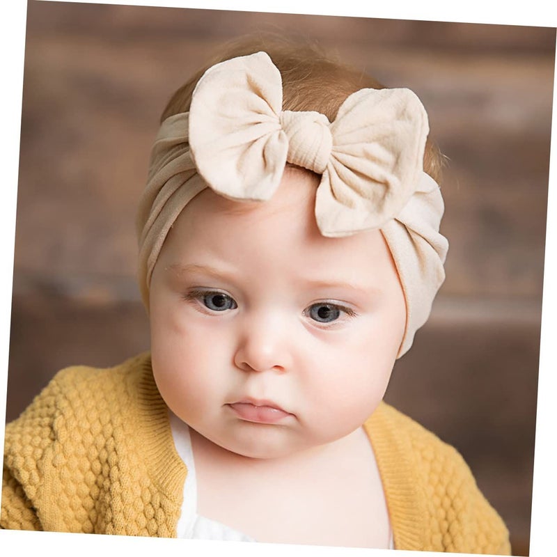 7Pcs Elastic Bowknot Headbands for Daily Wear Parties Photoshoots Girls Boys - Image 4