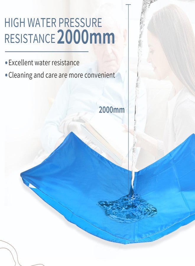 EHUCONELDEX Tubular Slide Sheet for Moving Patient,Sliding Draw Sheets to Assist Transferring Elderly or Bedridden,Used for Cars, Wheelchairs,Hospital Bed, Home Care(Dark Blue, 27.5"x47.2") - Image 3