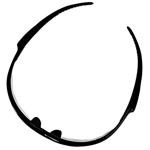 KleenGuard Nemesis Safety Glasses Black Frame Clear Lens Anti Fog - Image 3