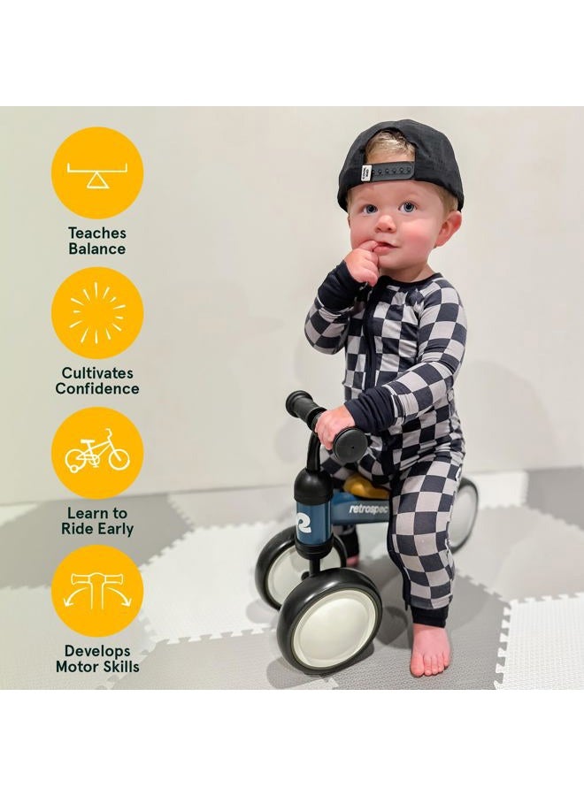Retrospec Cricket Baby Walker Balance Bike with 4 Wheels for Ages 12-24 Months - Toddler Bicycle Toy for 1 Year Old's - Ride On Toys for Boys and Girls - One Size - Image 5