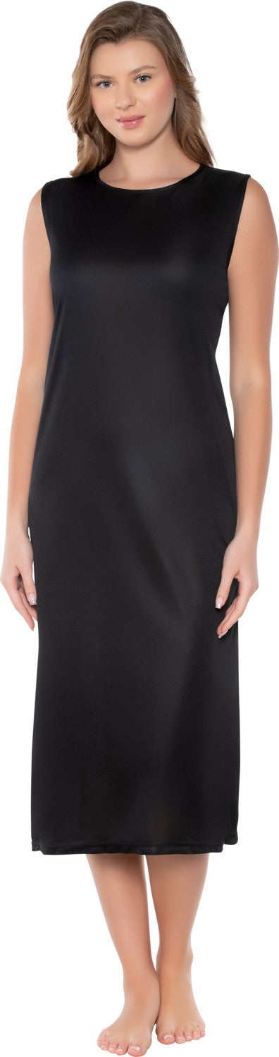 Ersoy Collection Women's Dress Inside All-Lining Crew Neck Japone Sleeve Underskirt Petticoat  - Image 1
