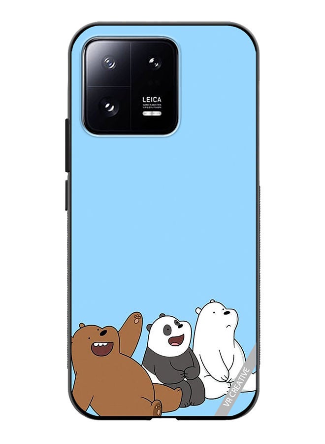 VR CREATIVE Protective Case Cover For Xiaomi 13 3 Cute Teddy Design Multicolour - Image 1