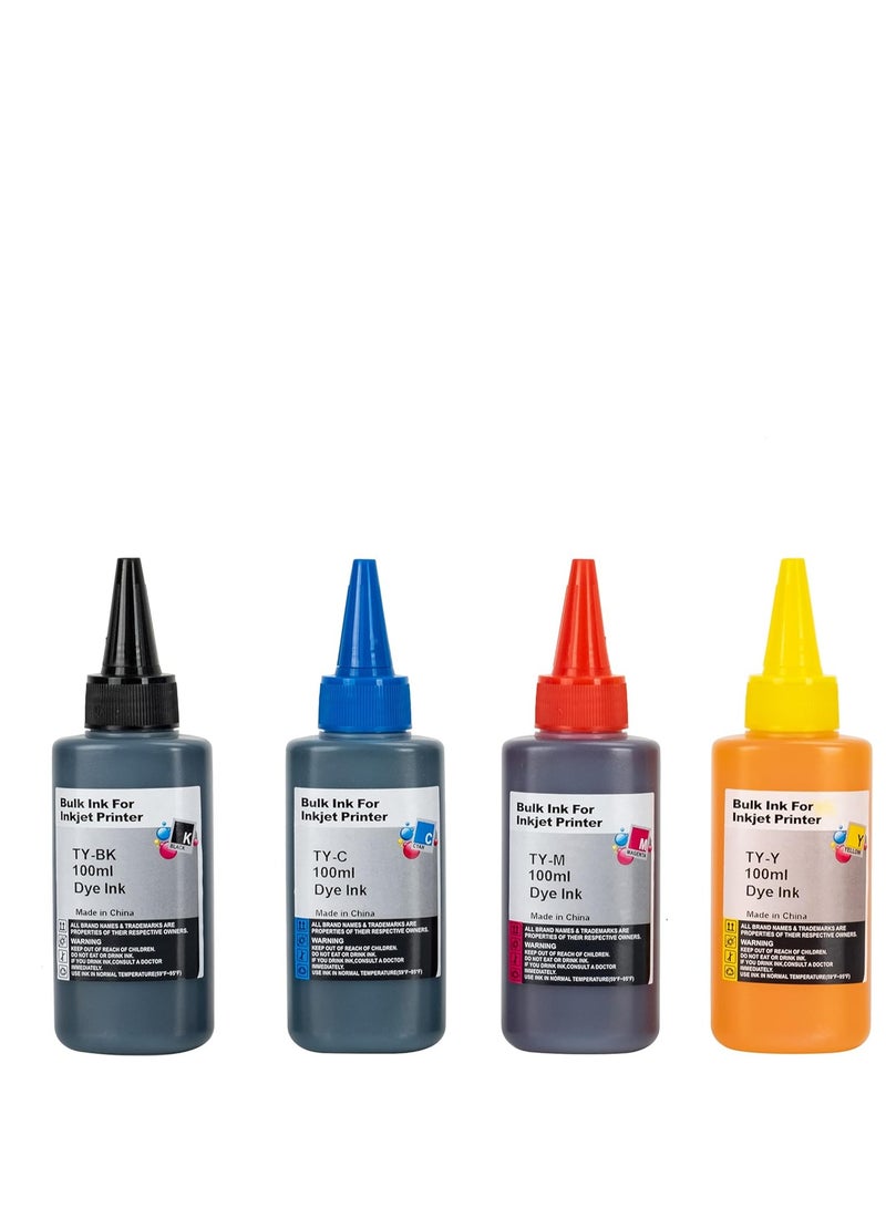 Cartridge Refill Ink for All Printer Set - 100ml - Image 1