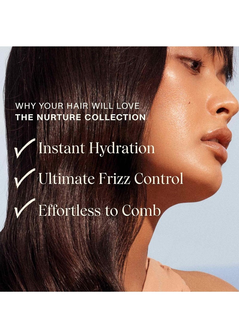JVN JVN Nurture Hydrating Shampoo, Moisturizing Shampoo for All Hair Types, Detangles & Softens Hair, Made with Clean Hemisqualane (10 Fl Oz)  - Image 4