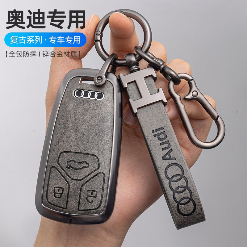 For Audi A6L Key Set Female A4L Shell Q5L Buckle A3 Bag Q3 Special Q2L High-End A4/A5/A6/A7/A8 - Image 2