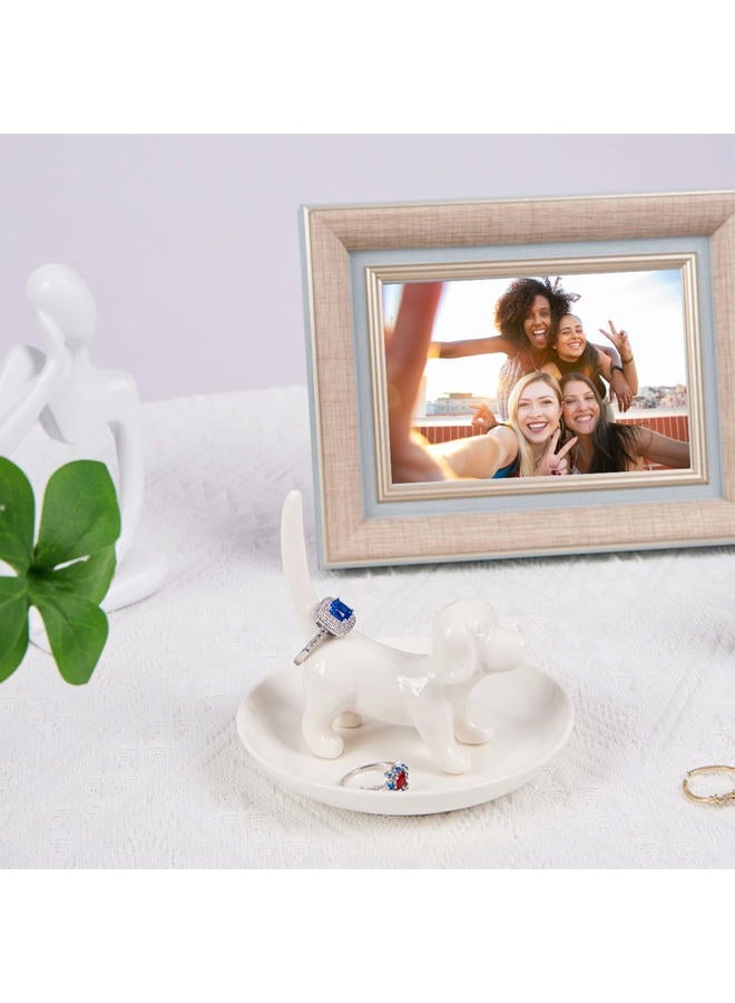 Spegiffu Dog Mom Gifts for Women - Dog Ring Holder Jewelry Dish Tray, Ring Stand for Ring Organizer, Funny Dog Themed Gifts for Dog Lovers, Dog Mom, Birthday Valentine's Xmas Gifts for Women - Image 3