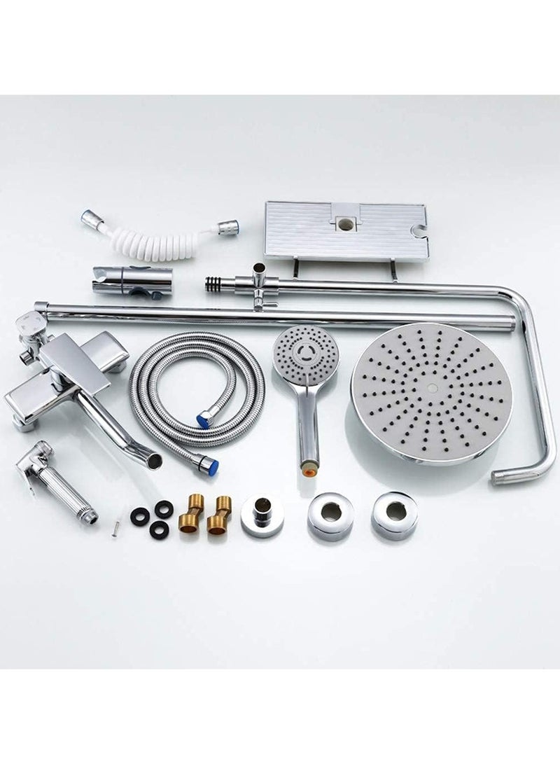 AROAQ Bathroom Shower System Rainfall Shower Set - Image 5