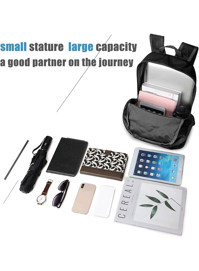 G4Free Small Foldable Ultralight Waterproof Backpack for Camping Hiking Cycling Men Women 20L - Image 3