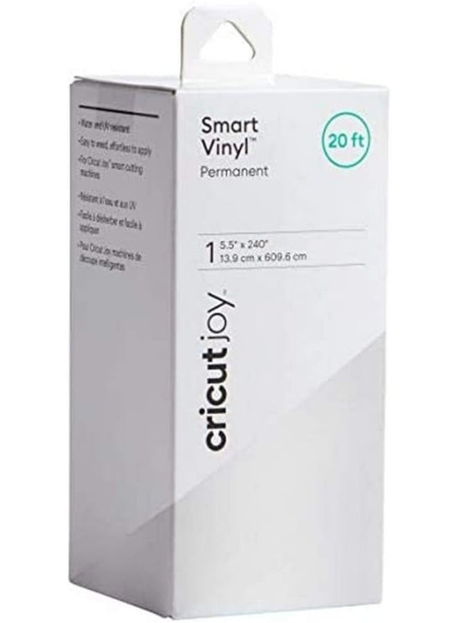 Cricut Joy Smart Vinyl Permanent White 14x610 Cm - Image 1