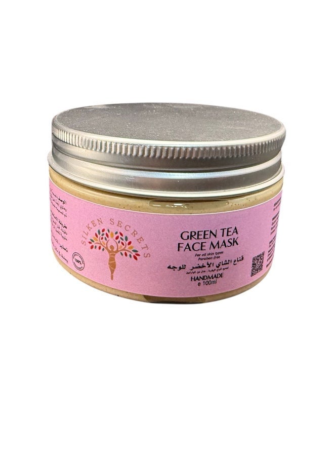 SILKEN SECRETS Green tea face mask - Image 2