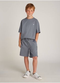 Kids' Relaxed T-Shirt and Shorts Set - Cotton, Grey - pzsku/Z7688F86F07F13169EBBCZ/45/_/1738759428/e6408852-724c-48c3-affc-c2ae01b53e1e