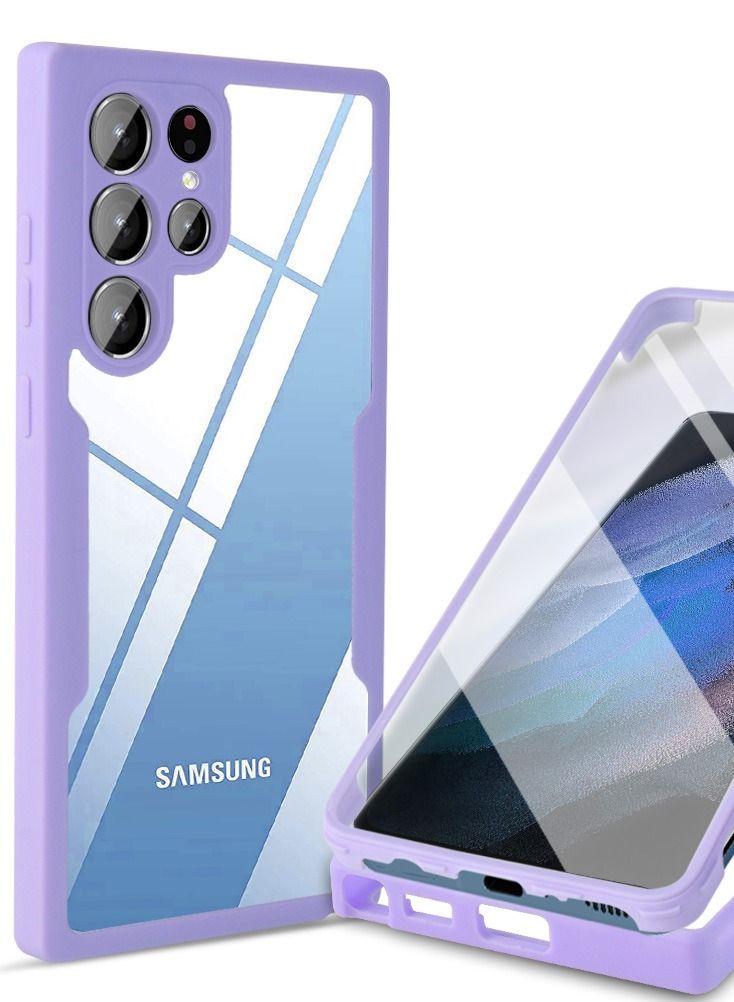 Loquat All-inclusive Samsung Mobile Phone Case Film One Acrylic Transparent Case