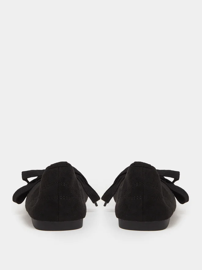 Styli black Styli Black Lace-Up Detail Sneakerina for Women | Best Price UAE