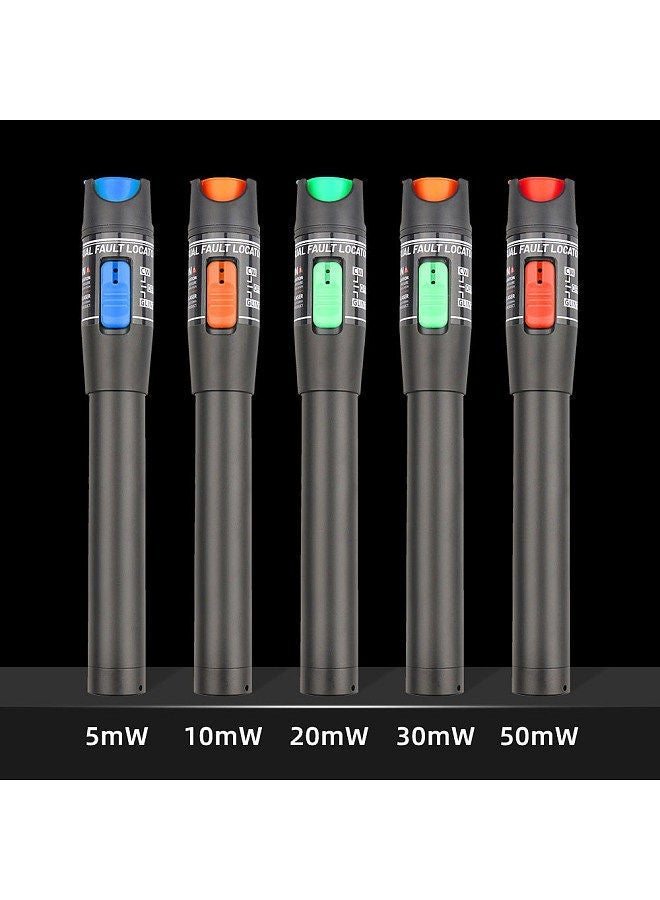 جهاز اختبار الألياف البصرية المحمول 10mW نوع القلم ضوء أحمر محدد العيوب دعم واجهة 2.5mm FC/SC/ST - Image 4