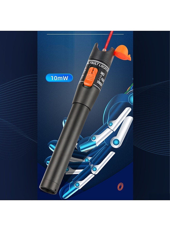 جهاز اختبار الألياف البصرية المحمول 10mW نوع القلم ضوء أحمر محدد العيوب دعم واجهة 2.5mm FC/SC/ST - Image 3