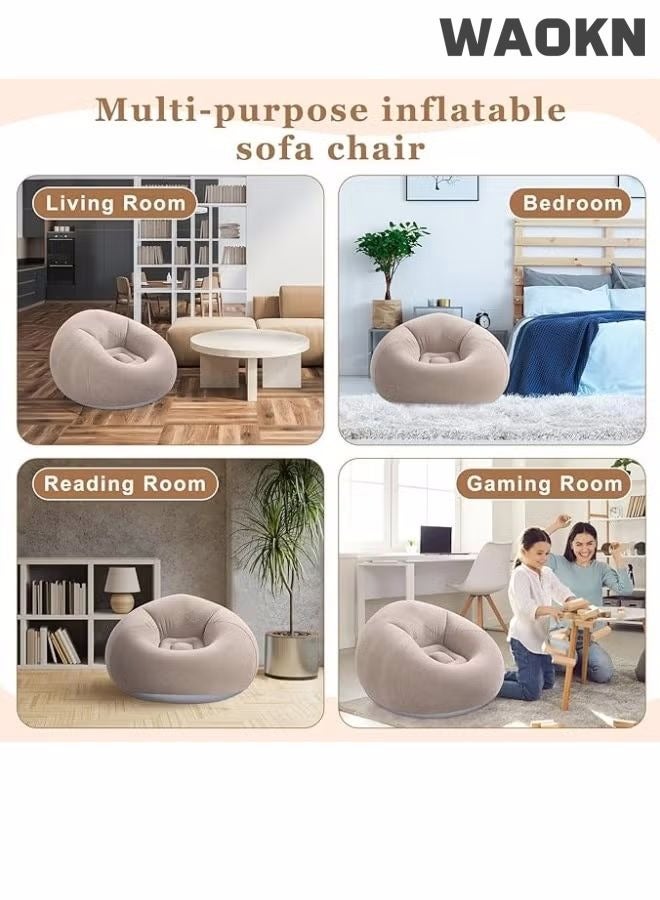 دبليو أيه أو كي أن كيس الفاصوليا ، كرسي كيس الفاصوليا ، أريكة كيس الفاصوليا القابلة للنفخ ، كيس الفاصوليا القابل للنفخ ، أريكة كسولة القابلة للنفخ ، كرسي كيس الفاصوليا القابل للنفخ ، قابل للطي ، PVC التجمع ، أريكة كسولة قابلة للنفخ ، كيس الفاصوليا القابل للنفخ ، أريكة قابلة للنفخ للكبار ، أريكة كروية قابلة للطي ، كرسي كيس الفاصوليا القابل للنفخ ، قابل للطي ، مناسبة لغرفة النوم وغرفة المعيشة والتخييم وغيرها من المناسبات. - Image 2